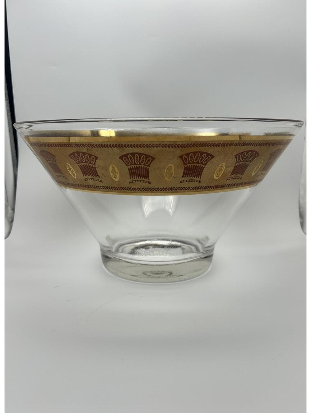 Culver MCM “Festival Wheat” Punch/Salad Bowl